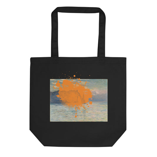 Organic fabric tote bag THE CLIFF (Small)
